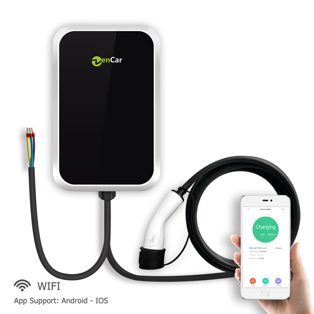 7kW 11kW AC EV充電ステーション タイプ2 スマ - 22Kw Wallbox Type 2 Ocpp Rfid のレビューと価格