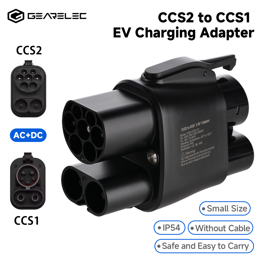 GEARELEC CCS2 - CCS1アダプター DC 4 - Ccs2 To Ccs1 Fast Charge Adapter 250Kw のレビューと価格