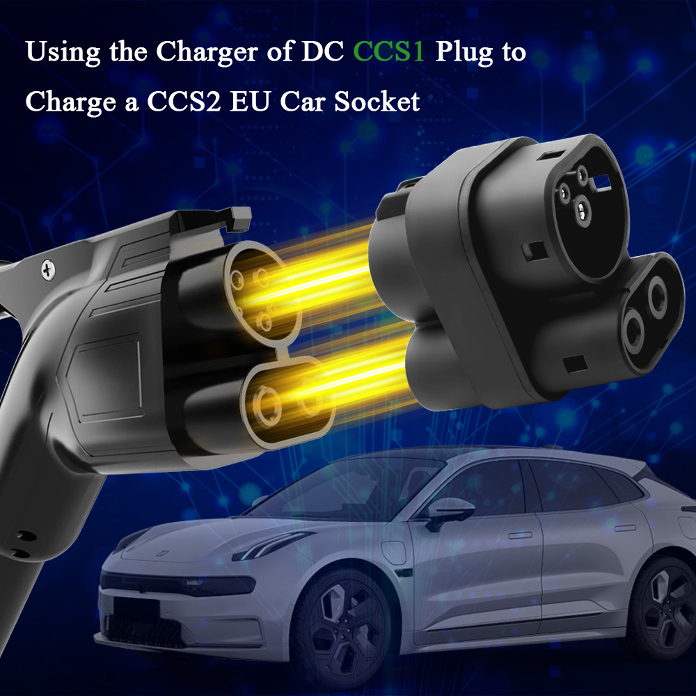 コランキー 250A CCS1 to CCS2 EV充電アダ - Ccs2 To Ccs1 Fast Charge Adapter 250Kw のレビューと価格
