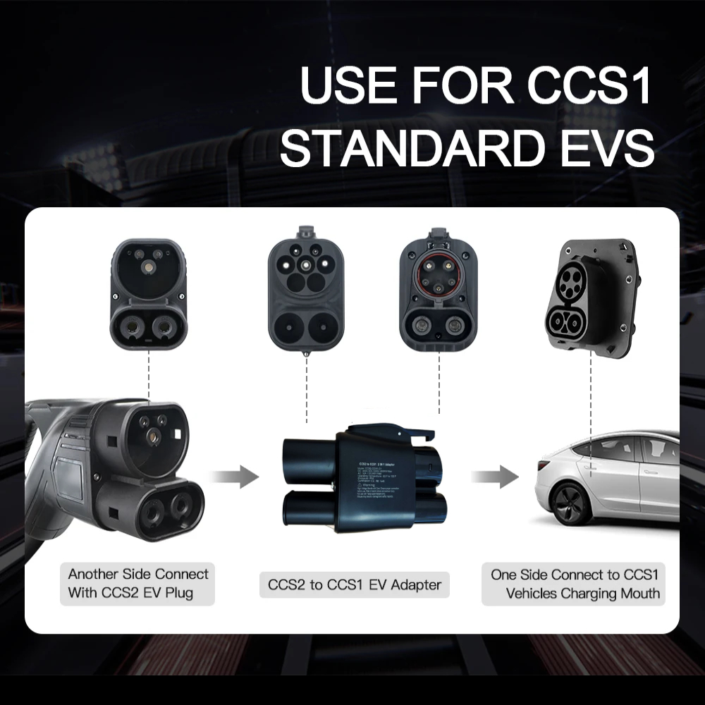 EVアダプター CCS2 to CCS1 DC AC EV充 - Ccs2 To Ccs1 Fast Charge Adapter 250Kw のレビューと価格