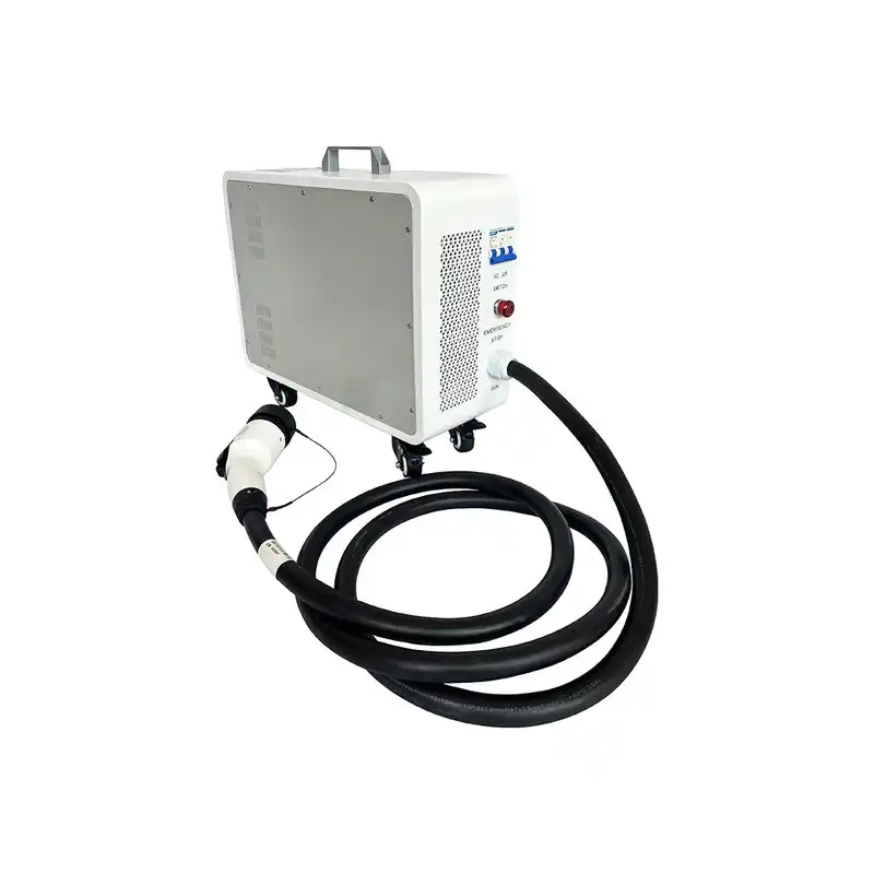 家庭用モバイルDC EV充電器 G2V ポータブル CCS2 - Portable Dc Fast Charger 20Kw Ccs2 のレビューと価格