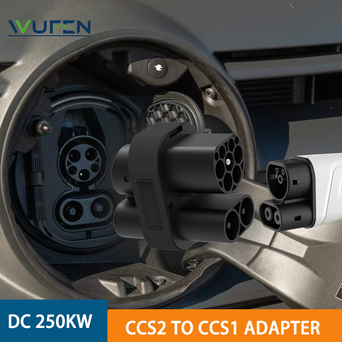 WUFEN 250KW CCS2 to CCS1 アダプター - Ccs2 To Ccs1 Fast Charge Adapter 250Kw のレビューと価格