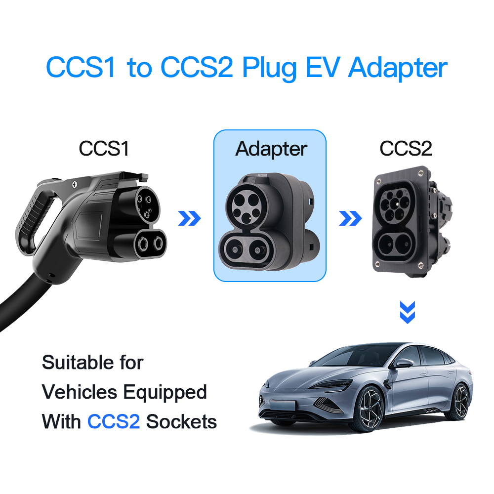 電気自動車用EV急速充電アダプター,ccs1からccs2 e - Ccs2 To Ccs1 Fast Charge Adapter 250Kw のレビューと価格